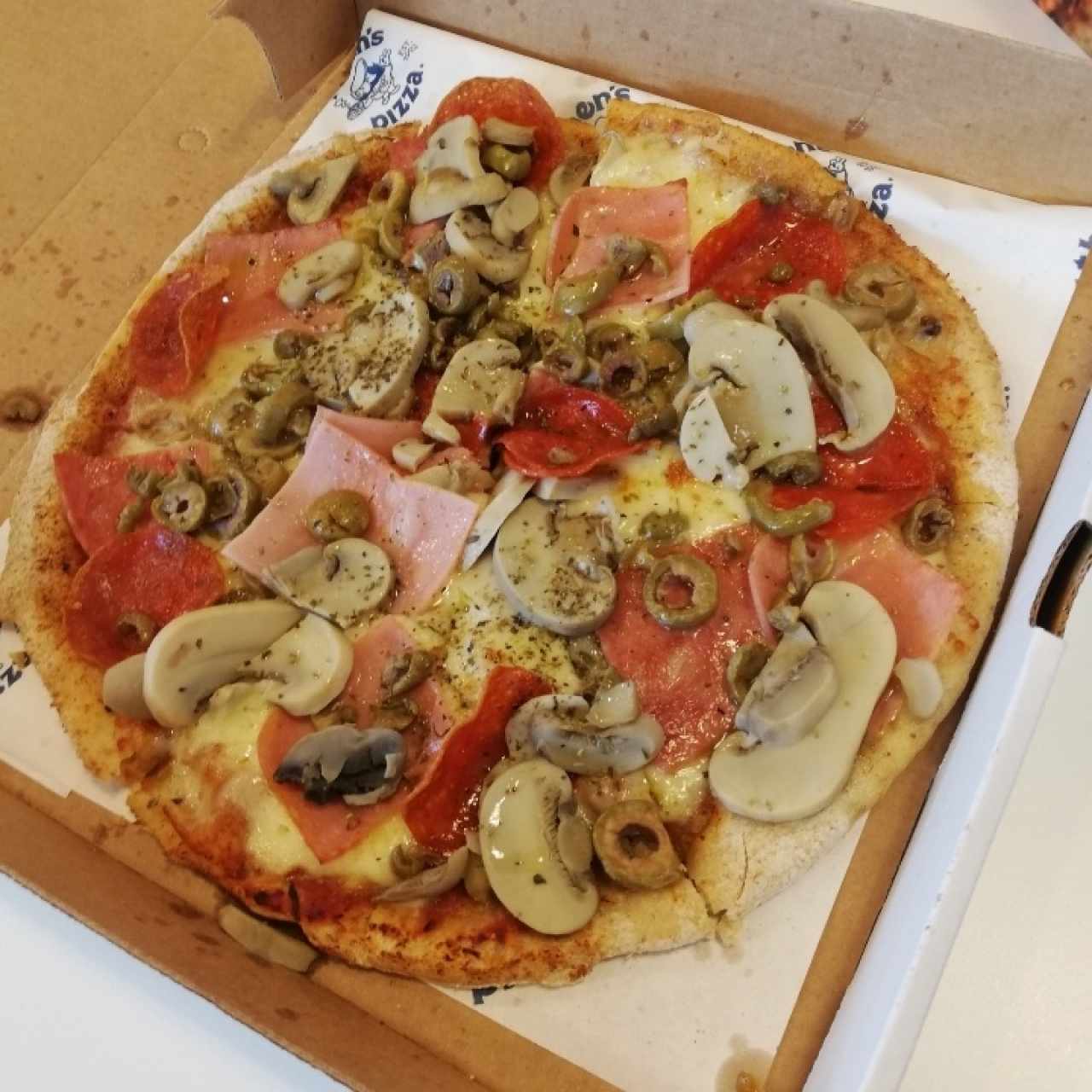 Pizza de combinación 