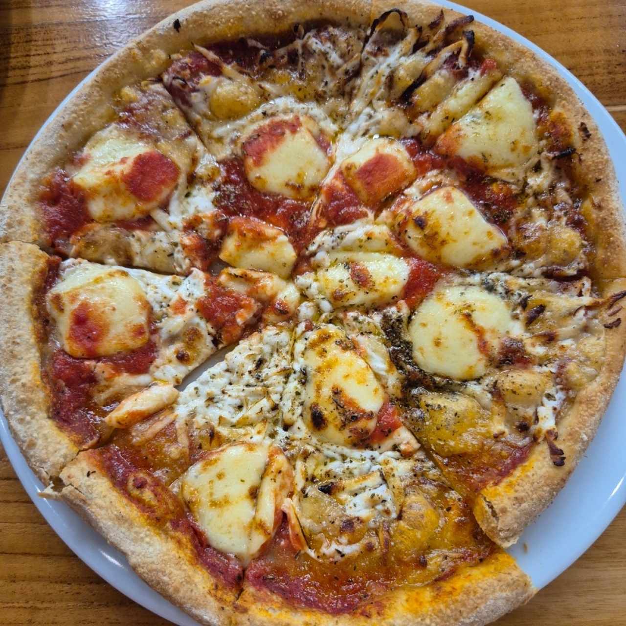 Pizza de quesos