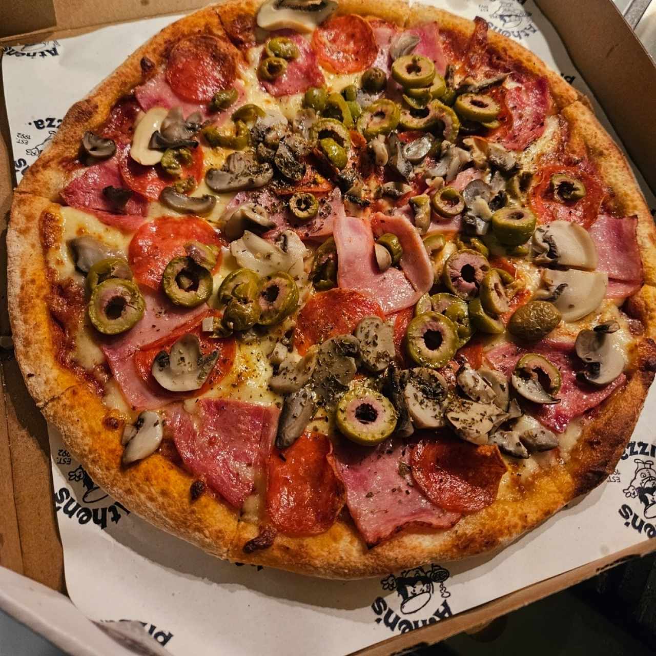 pizza combinación 