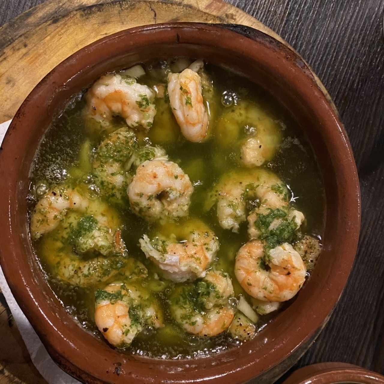 Mariscos - Gambas al ajillo