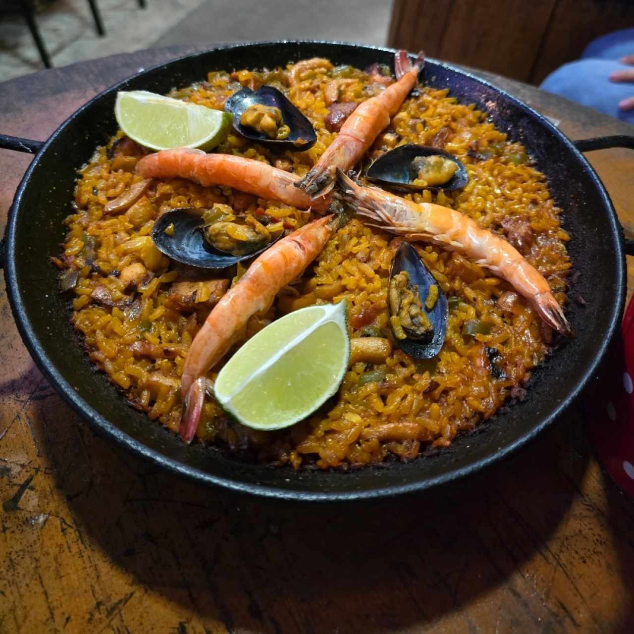 Paella de la casa