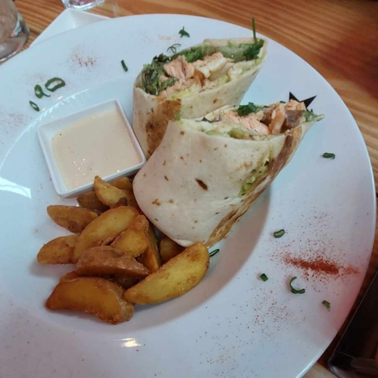 wrap de salmón 