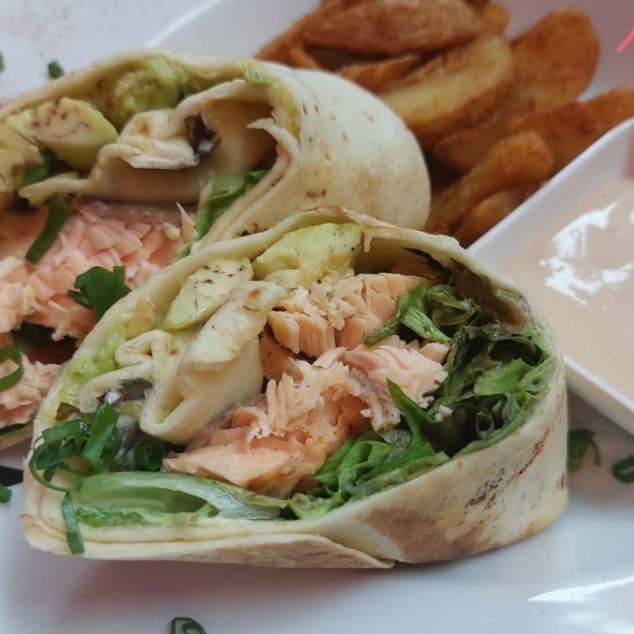 wrap de salmón 