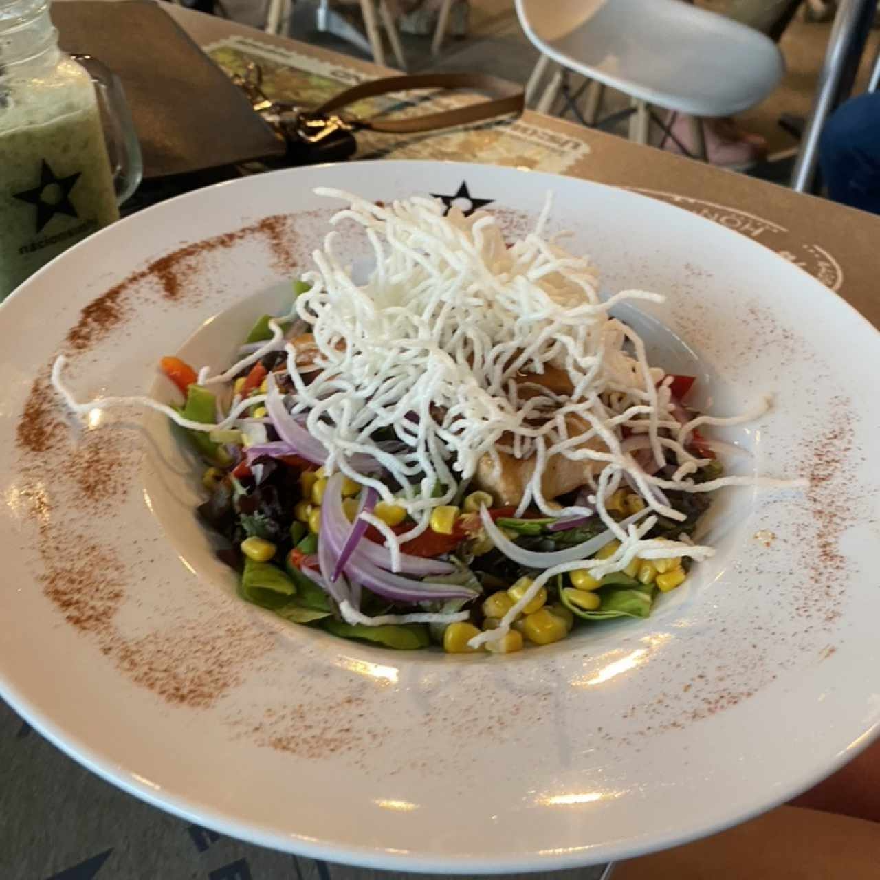 Salmon Teriyaki Salad