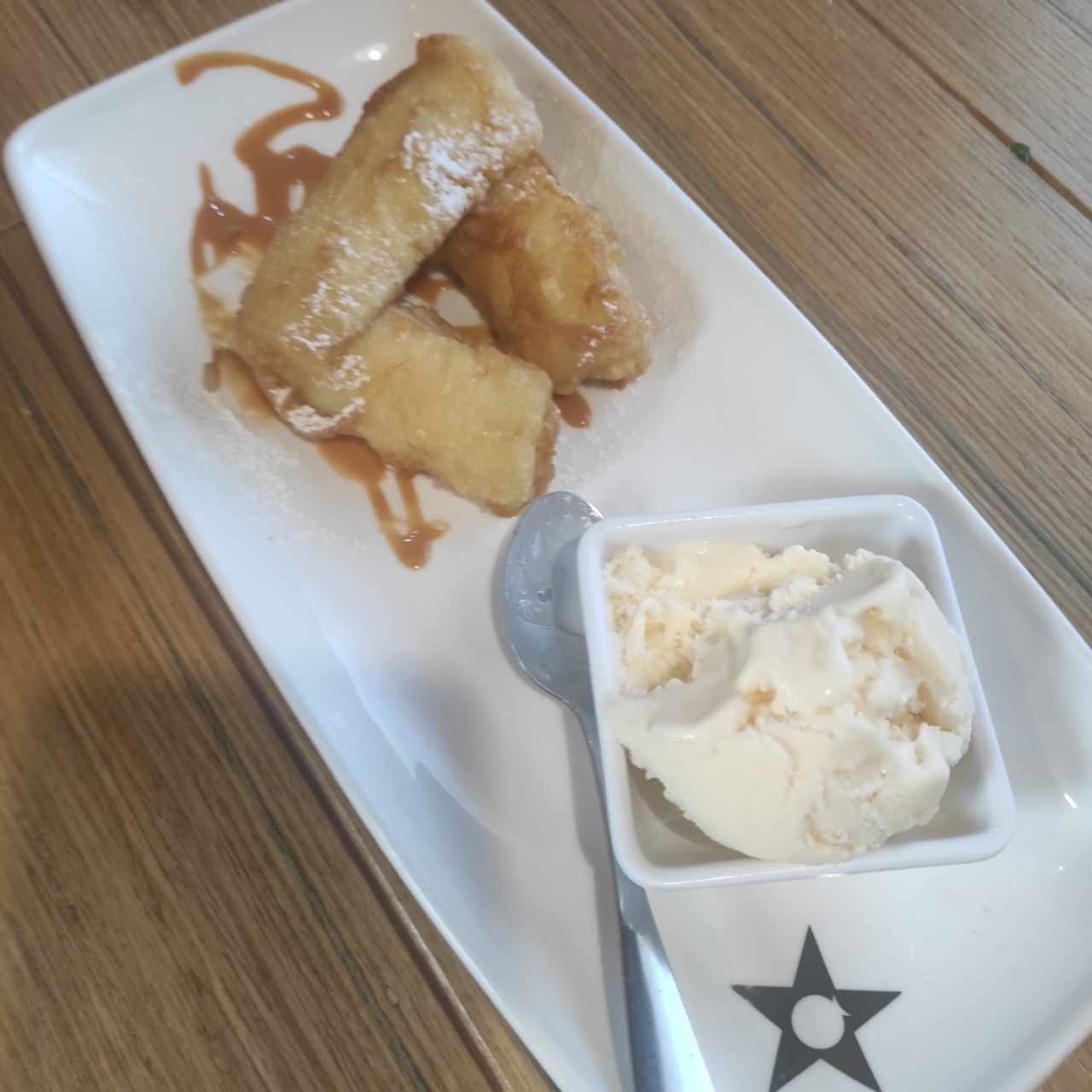 Banana tempura