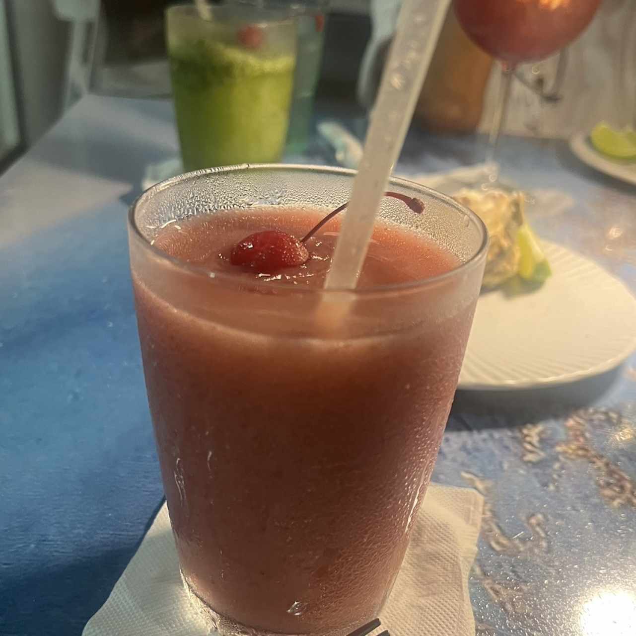 Licuado de fresa 