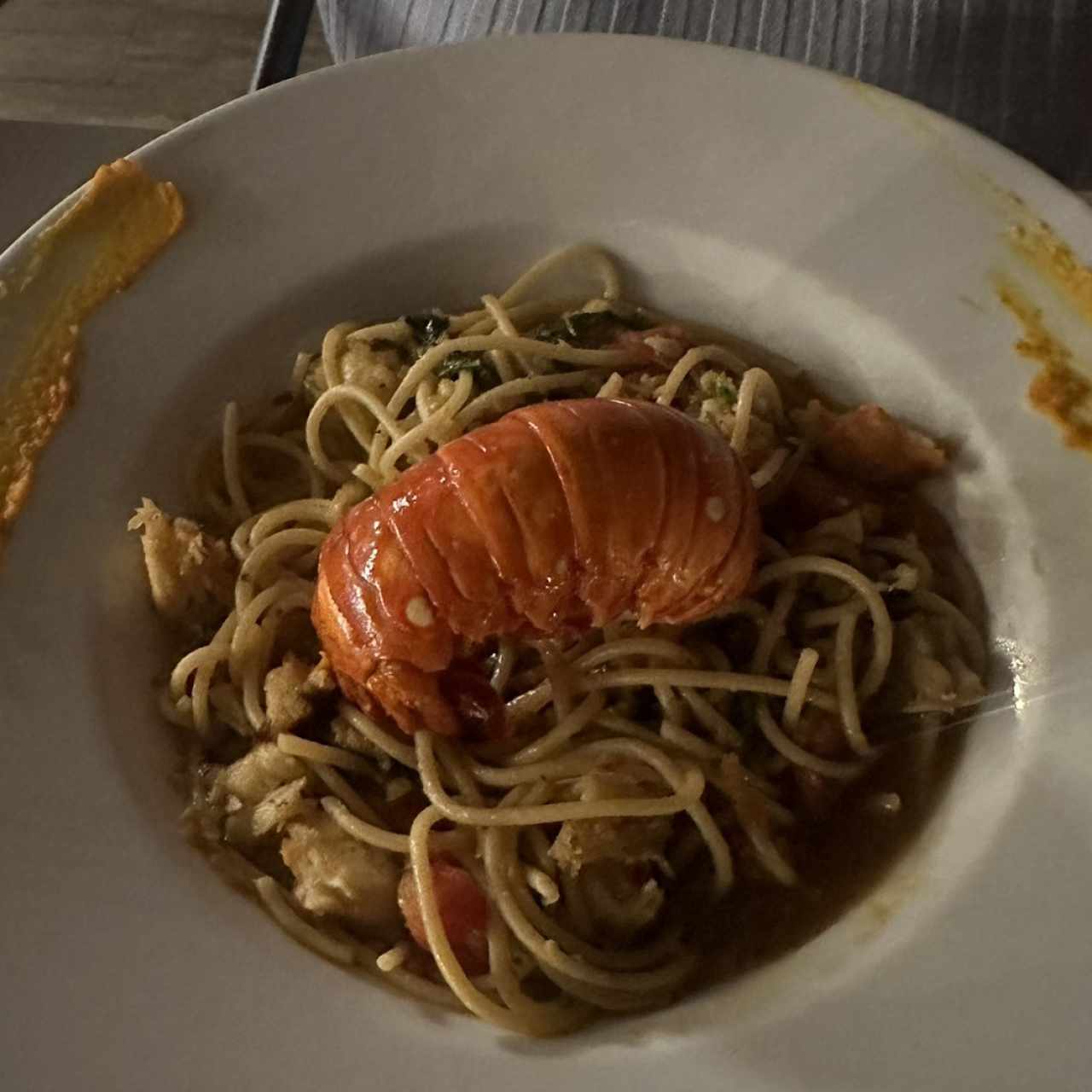 Pastas - Spaghetti con langosta