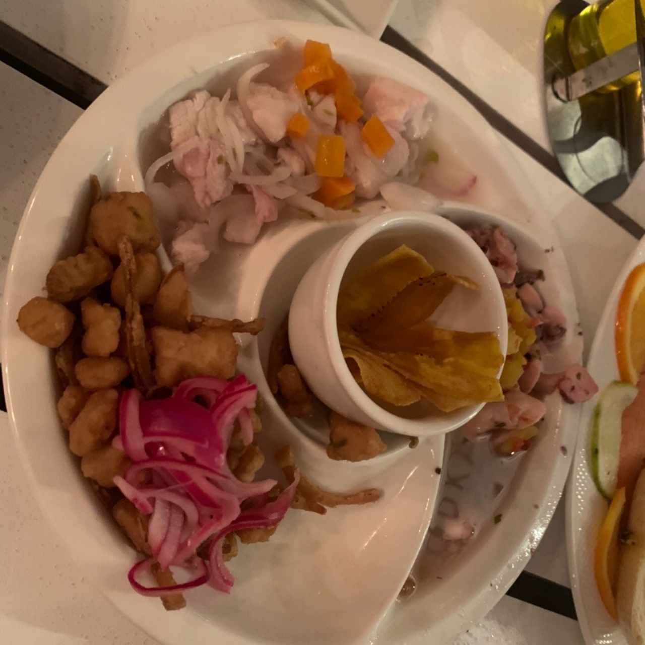 Entradas - Trio de Ceviches