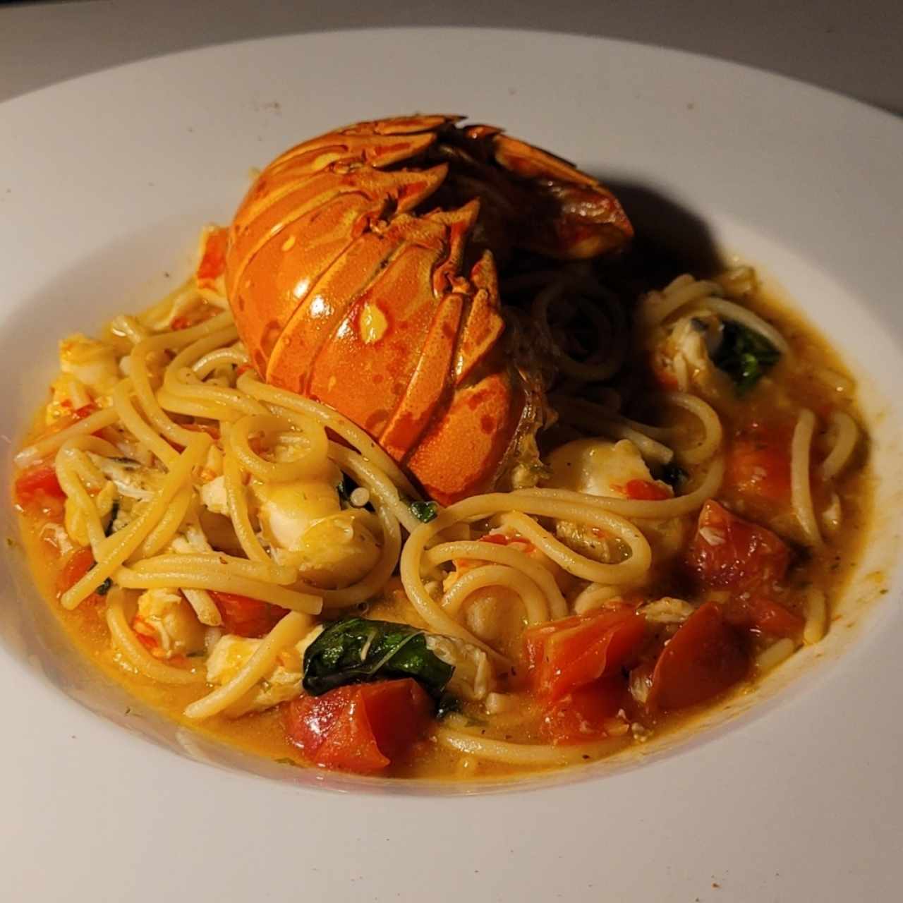 Pastas - Spaghetti con langosta