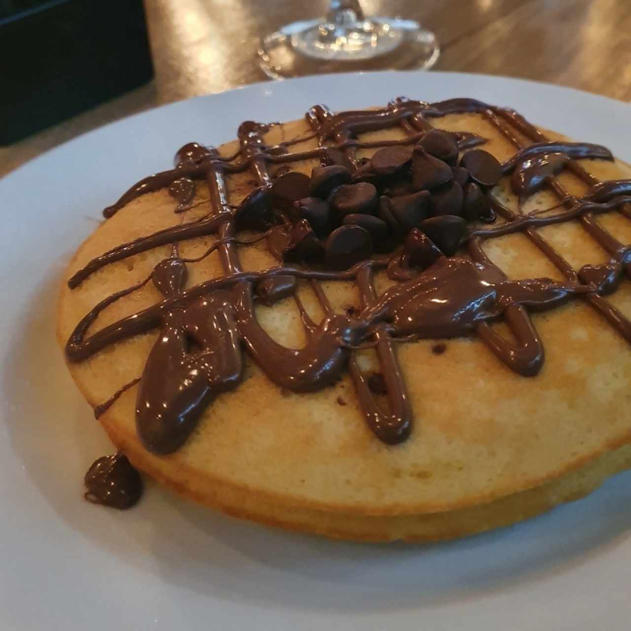 Mini Pancakes de Chocolate