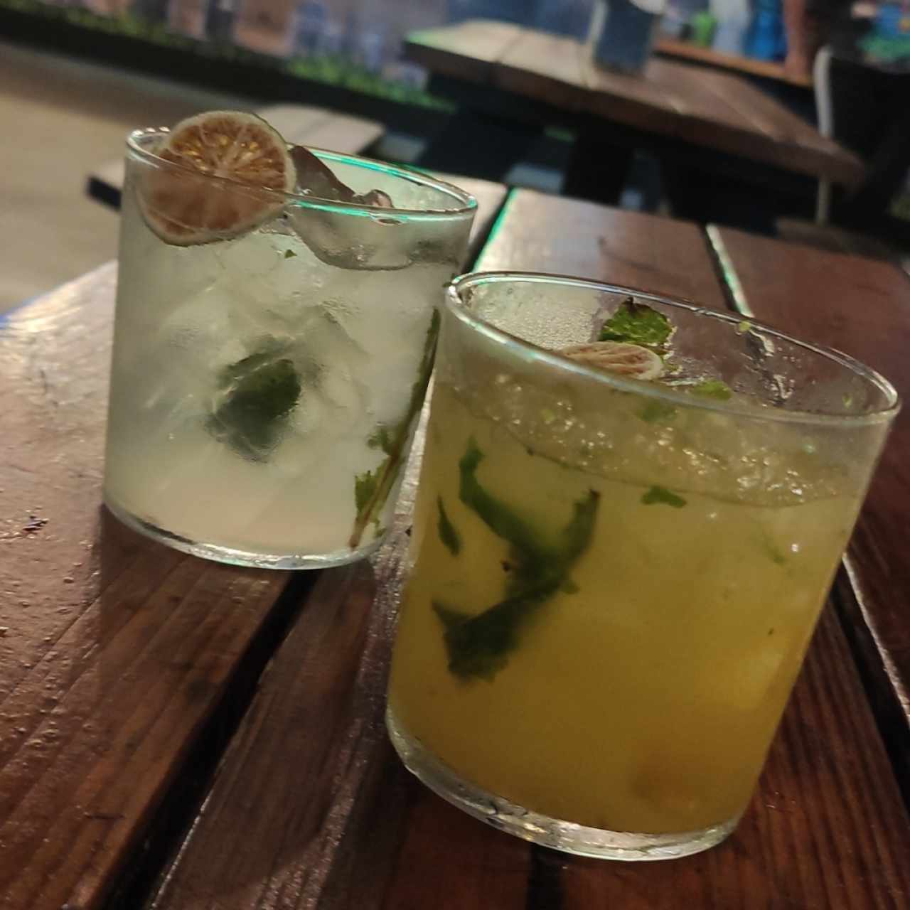 mojito de limon y maracuyá promo $1.50