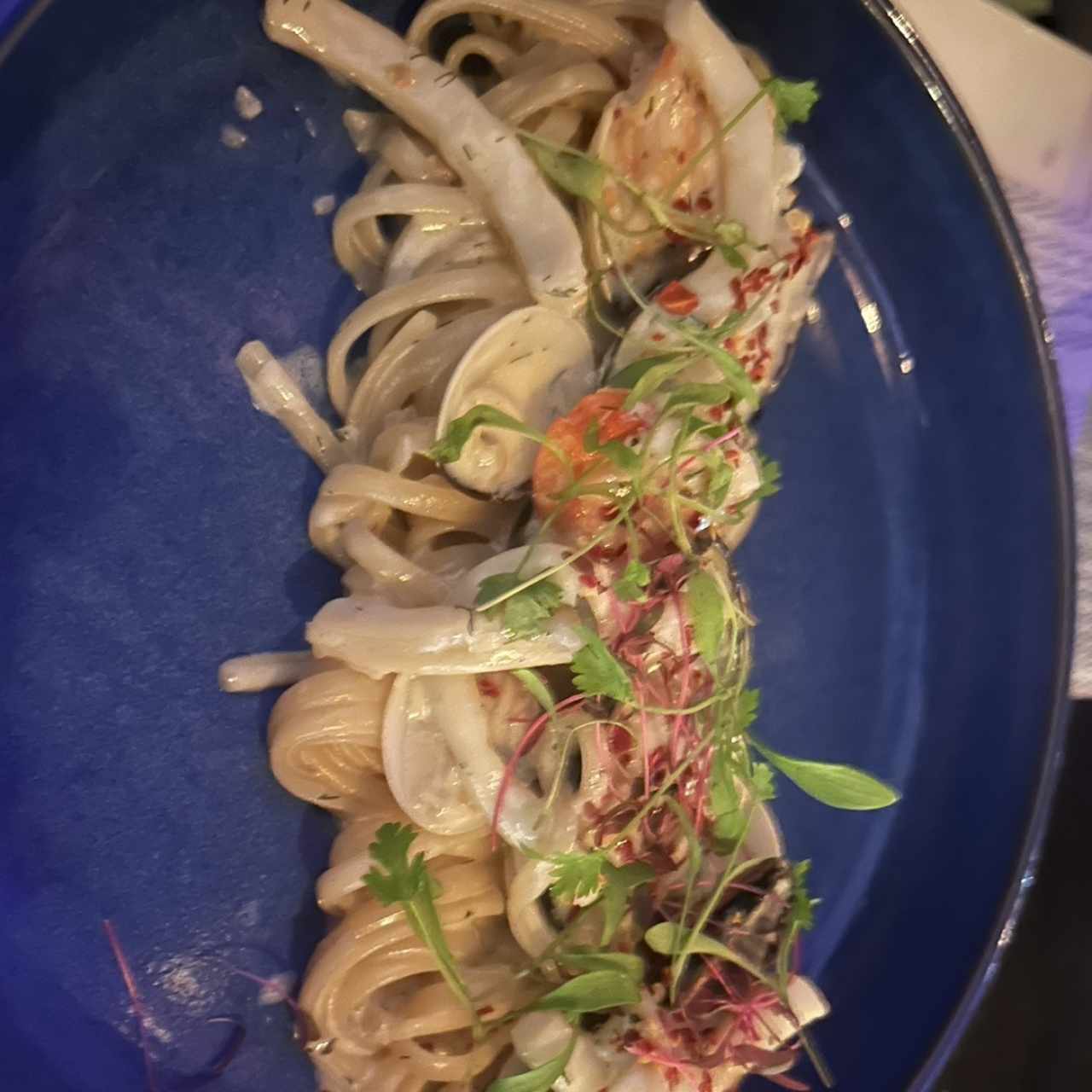 Linguine de Mariscos al Jerez