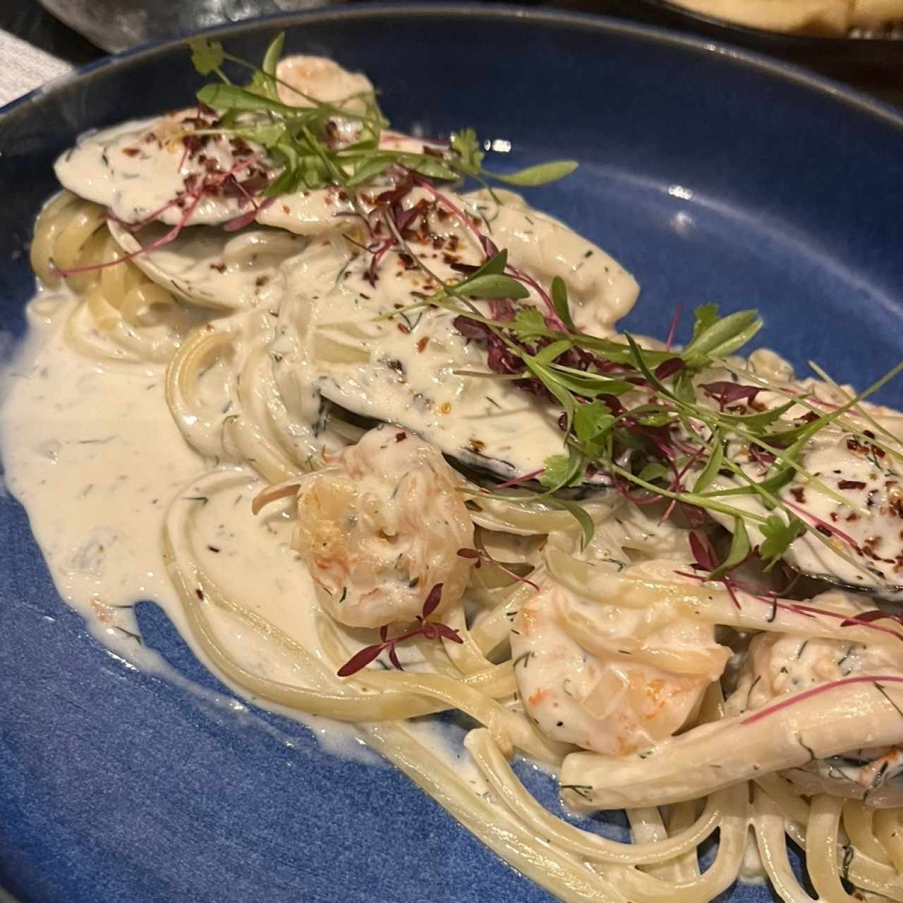 Linguine de Mariscos al Jerez