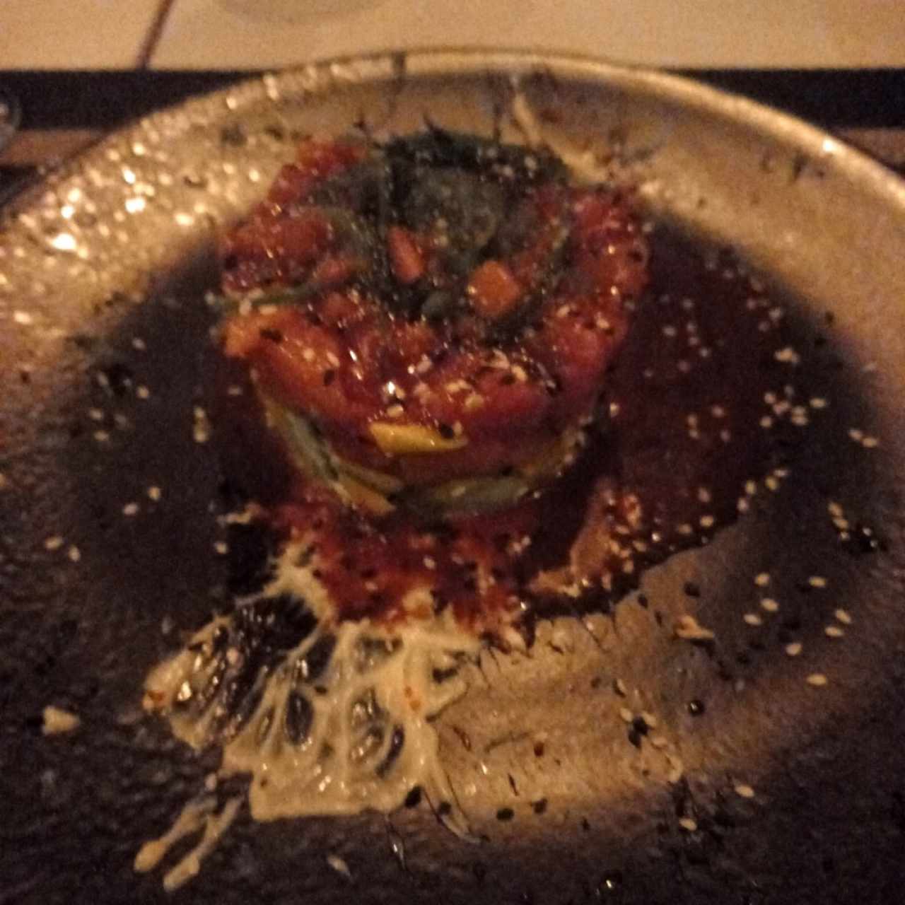 Entradas Frías - Tuna Tartar