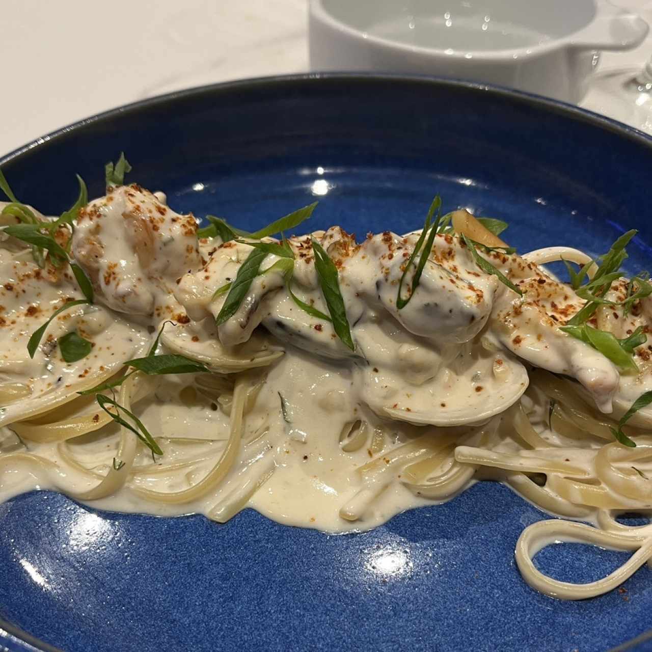 Linguine de Mariscos al Jerez