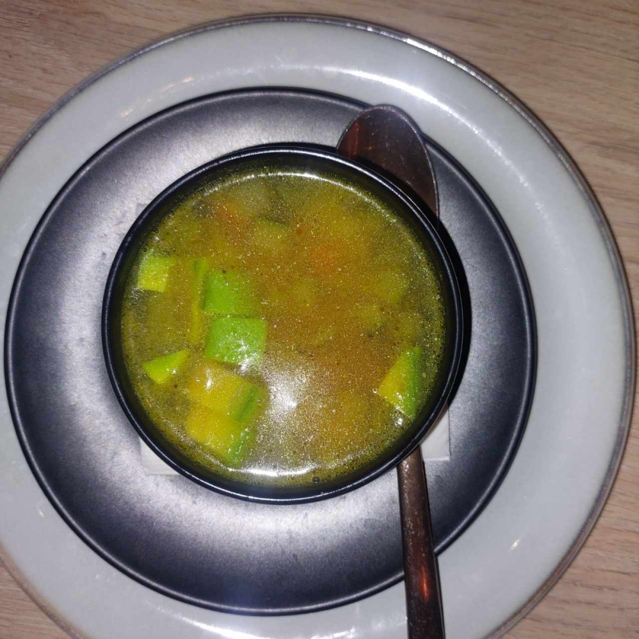 sopita de pollo