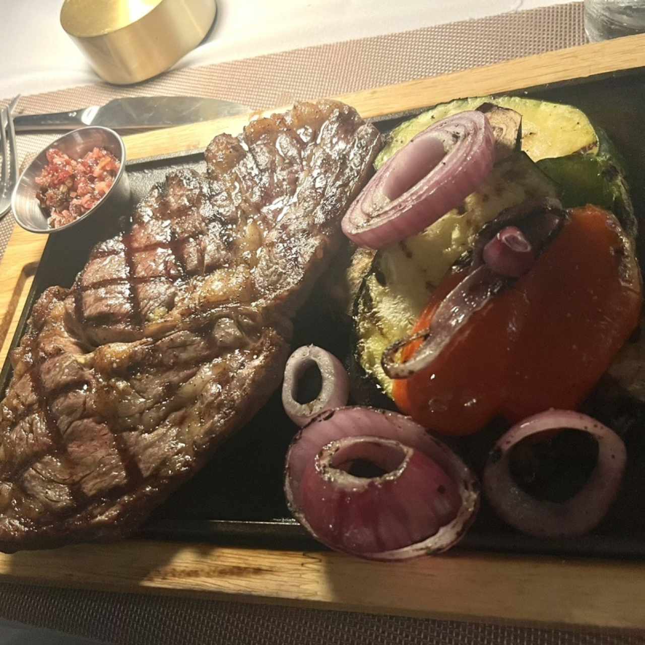 Menú Grill - New York 12oz