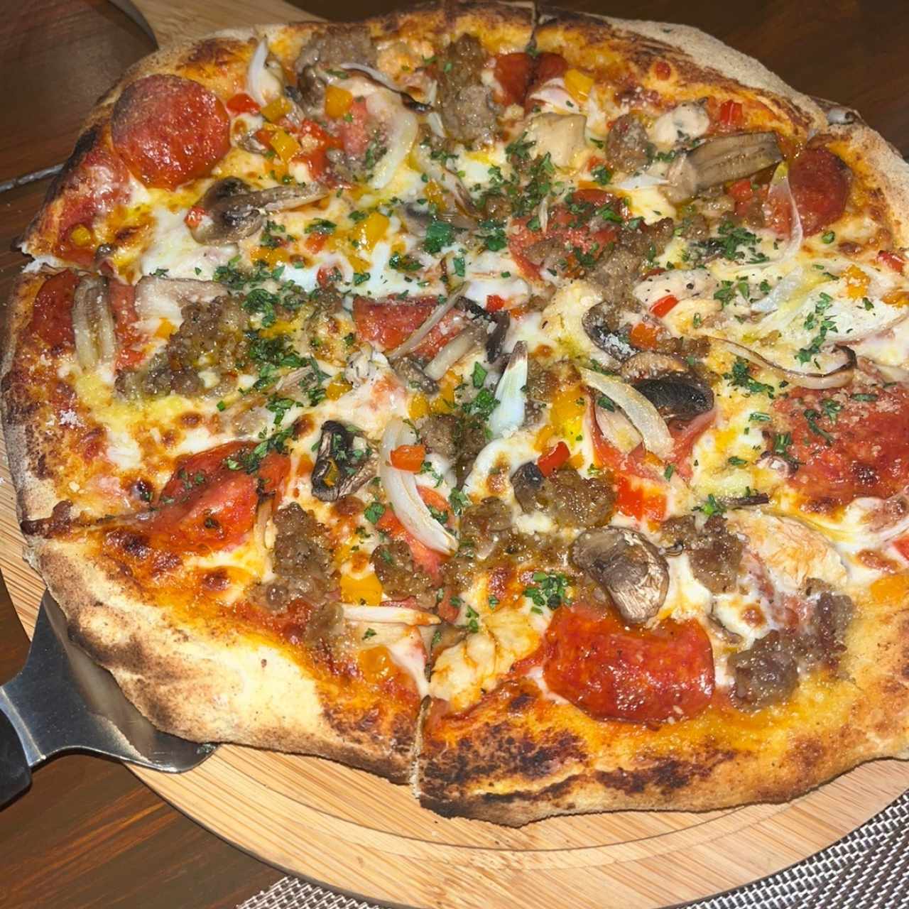 Pizza de combinación