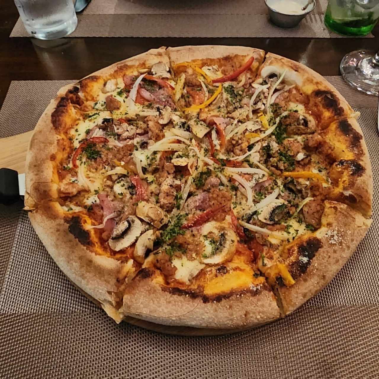 Pizza combinación 