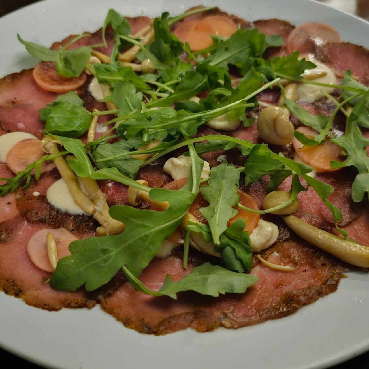 Entradas - Smoked Carpaccio