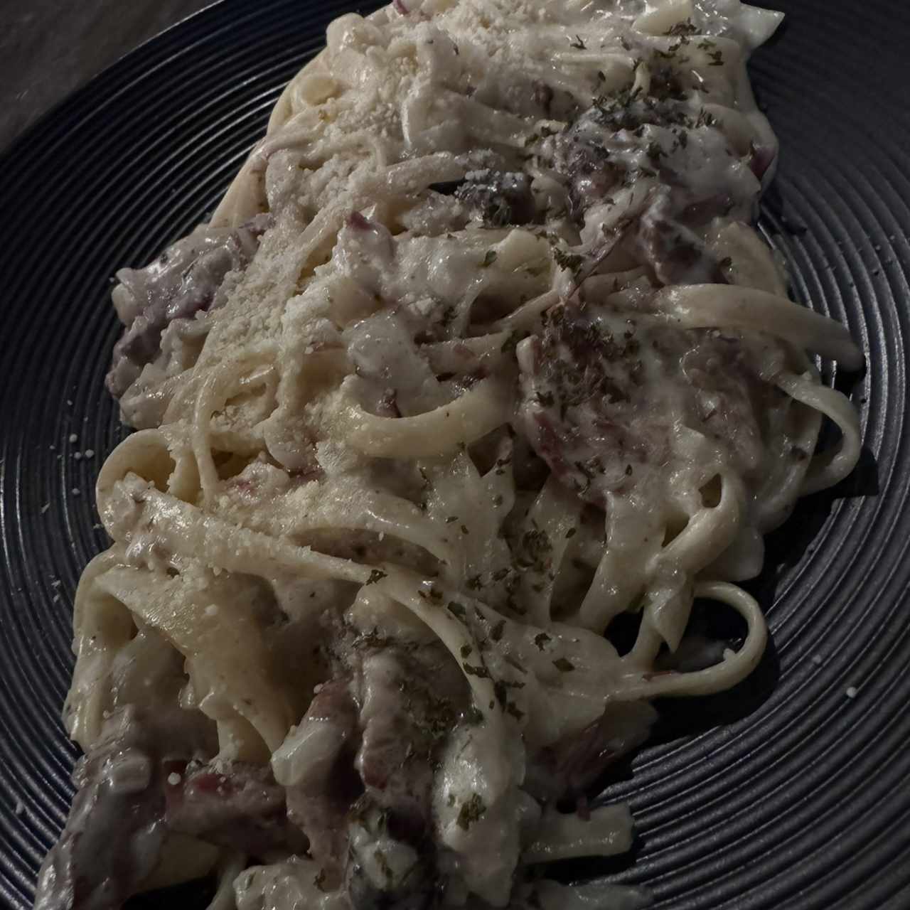 Pasta con brisket 