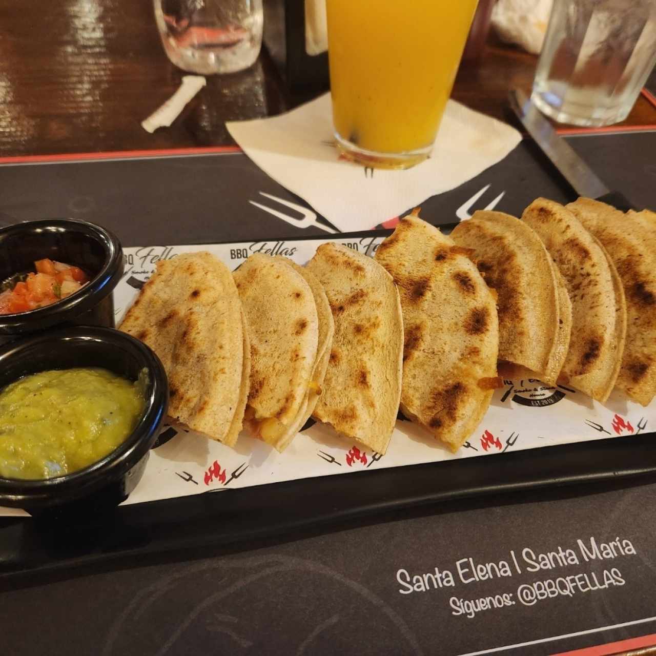 Quesadillas de Pulled Pork