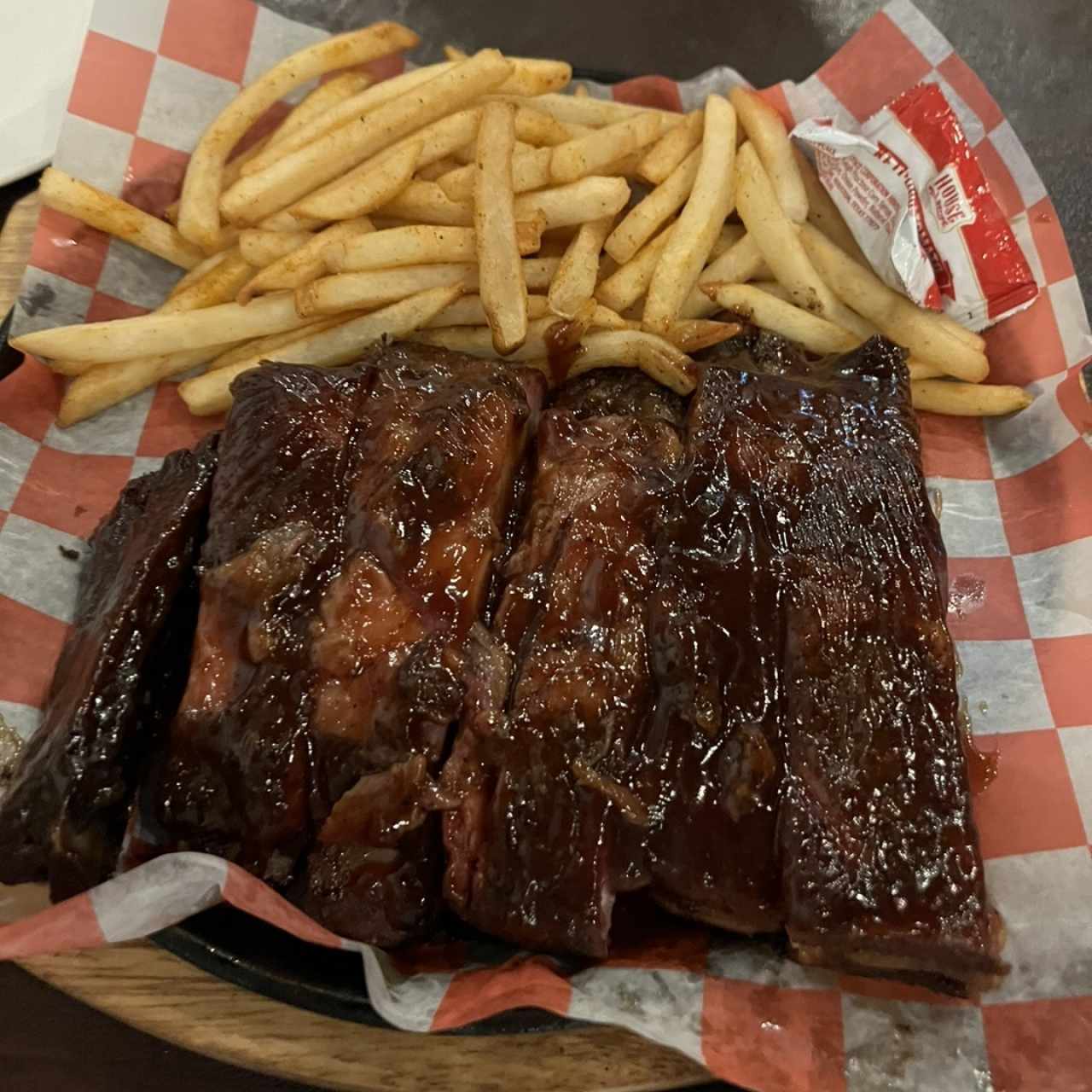 Costillas bbq