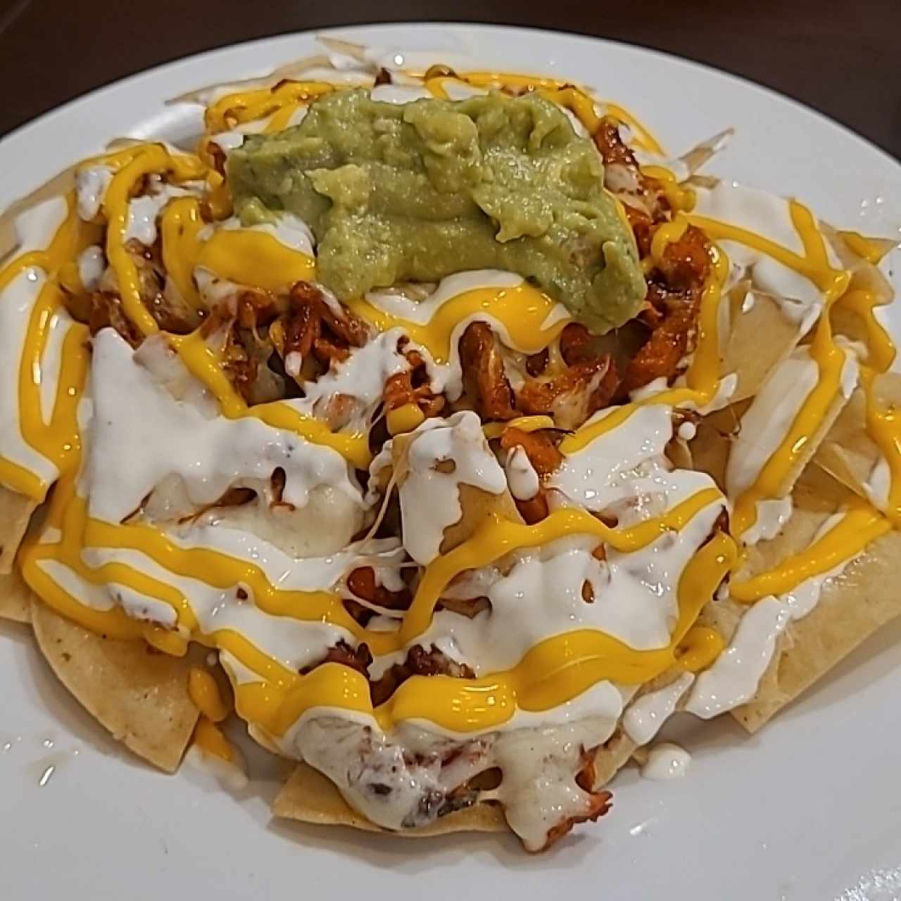 nachos al pastor 