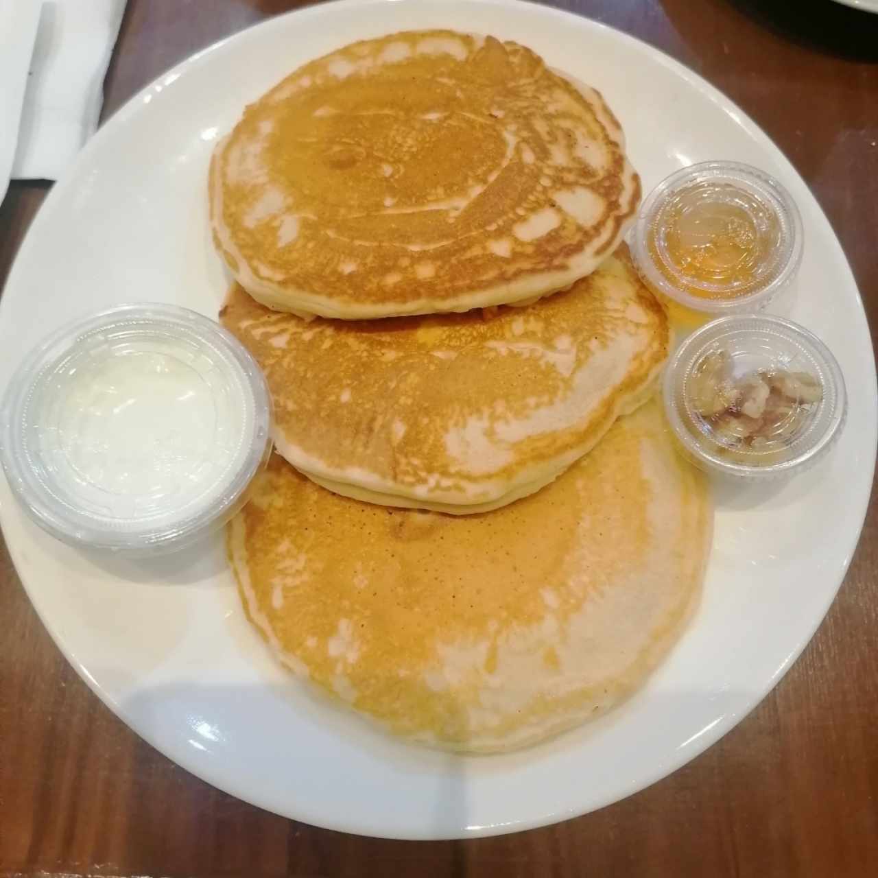 Pancakes griegos 