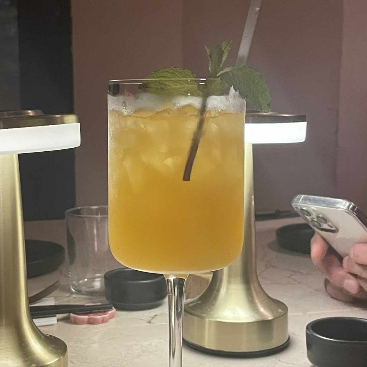 Mocktail de maracuya