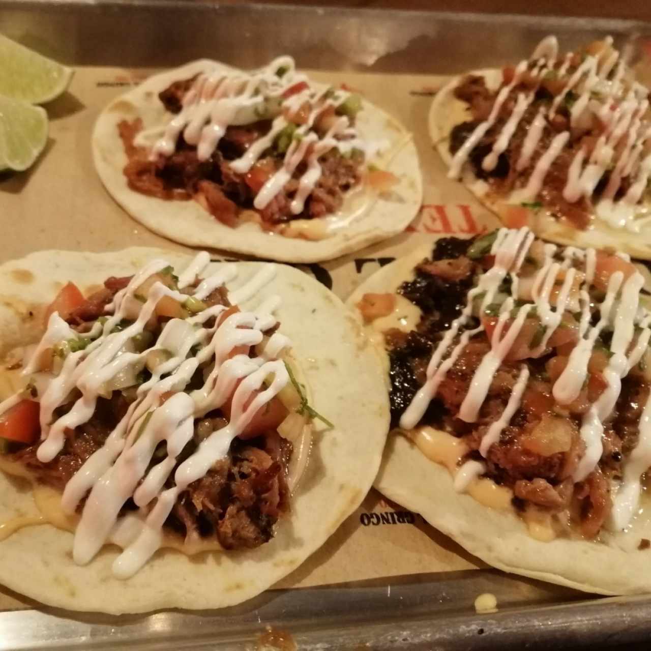 Tex - Mex - Pulled Pork tacos