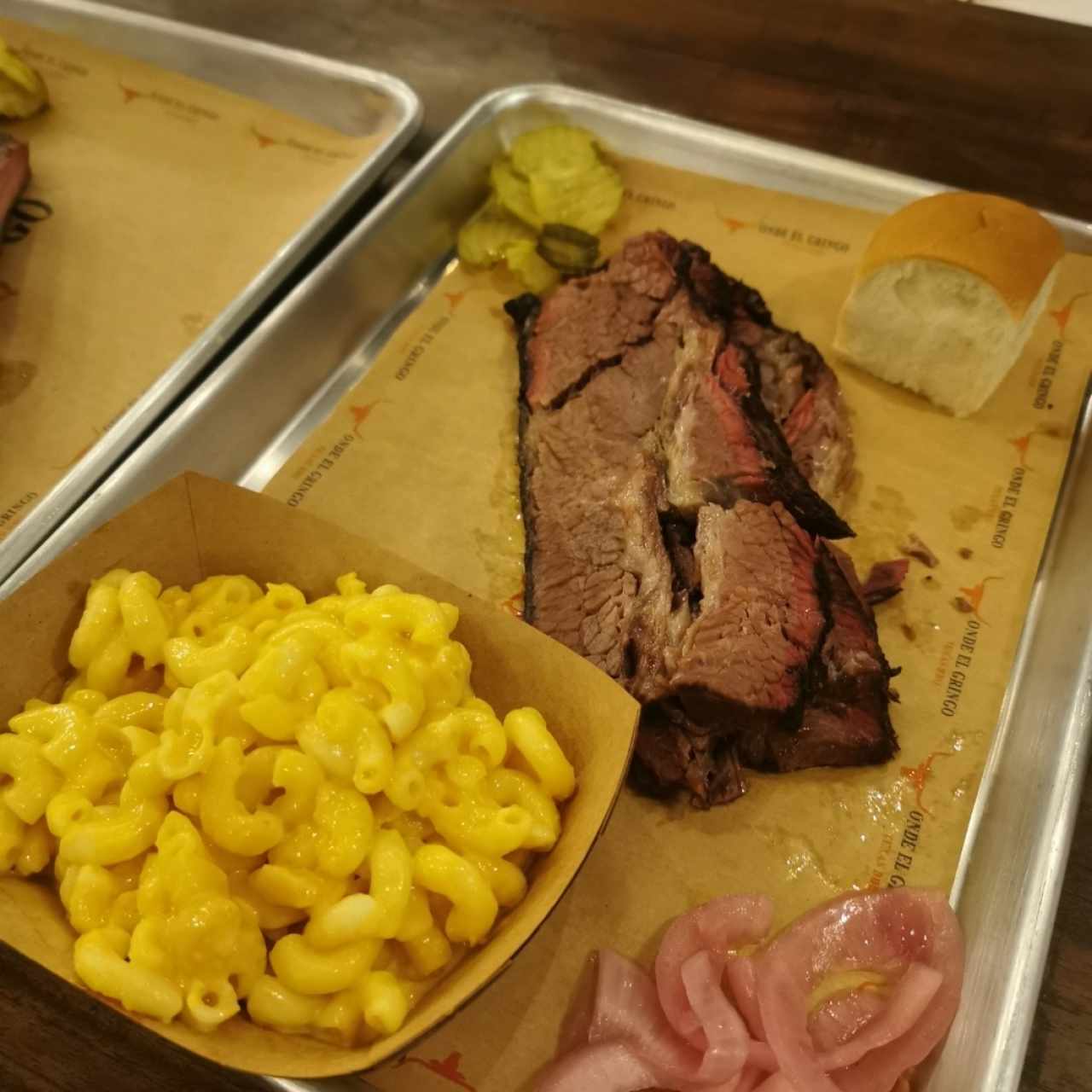 brisket w mac n cheese