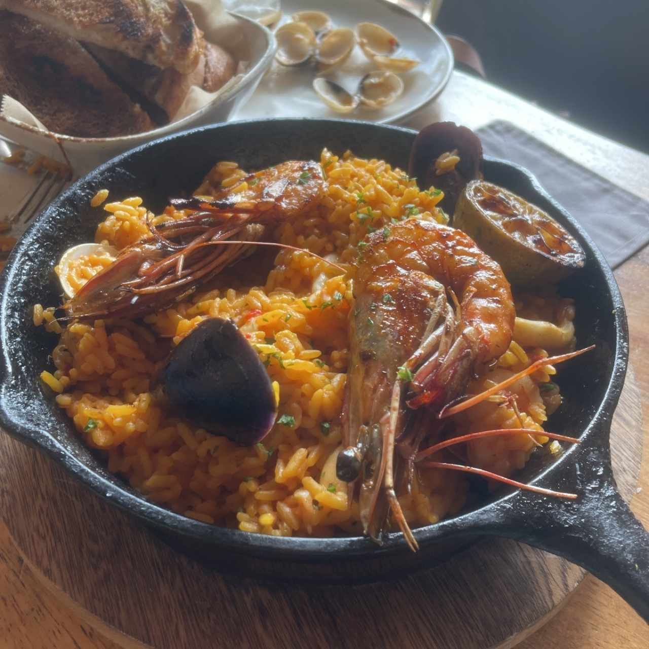 Arroz con mariscos