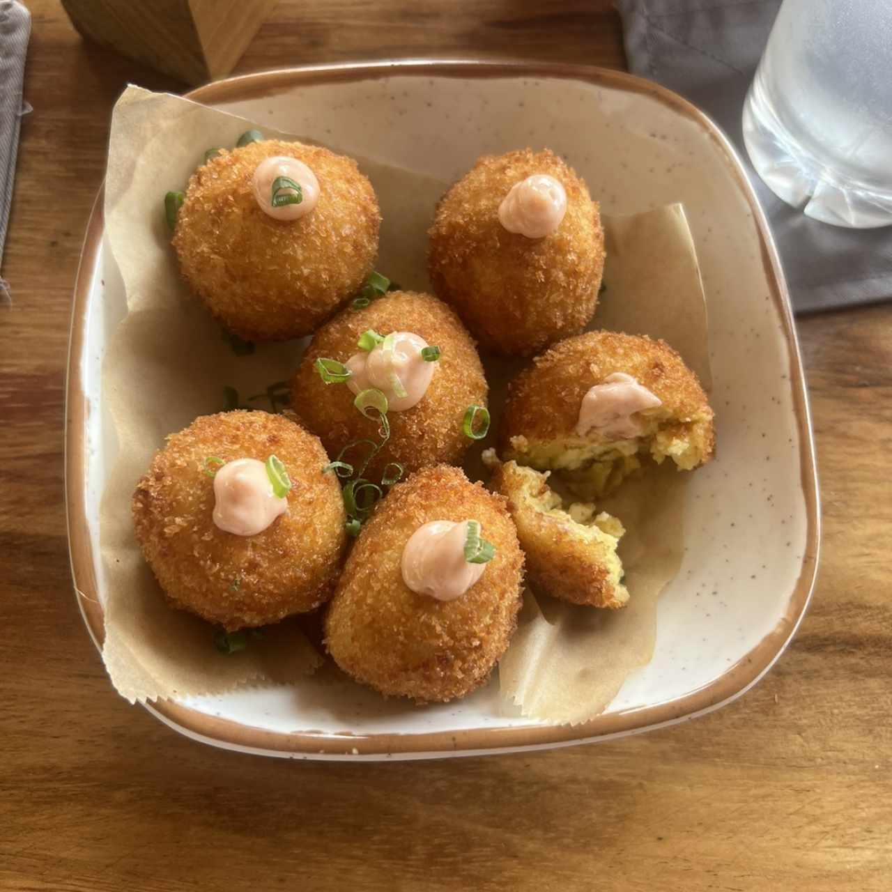 Croquetas de platano maduro 