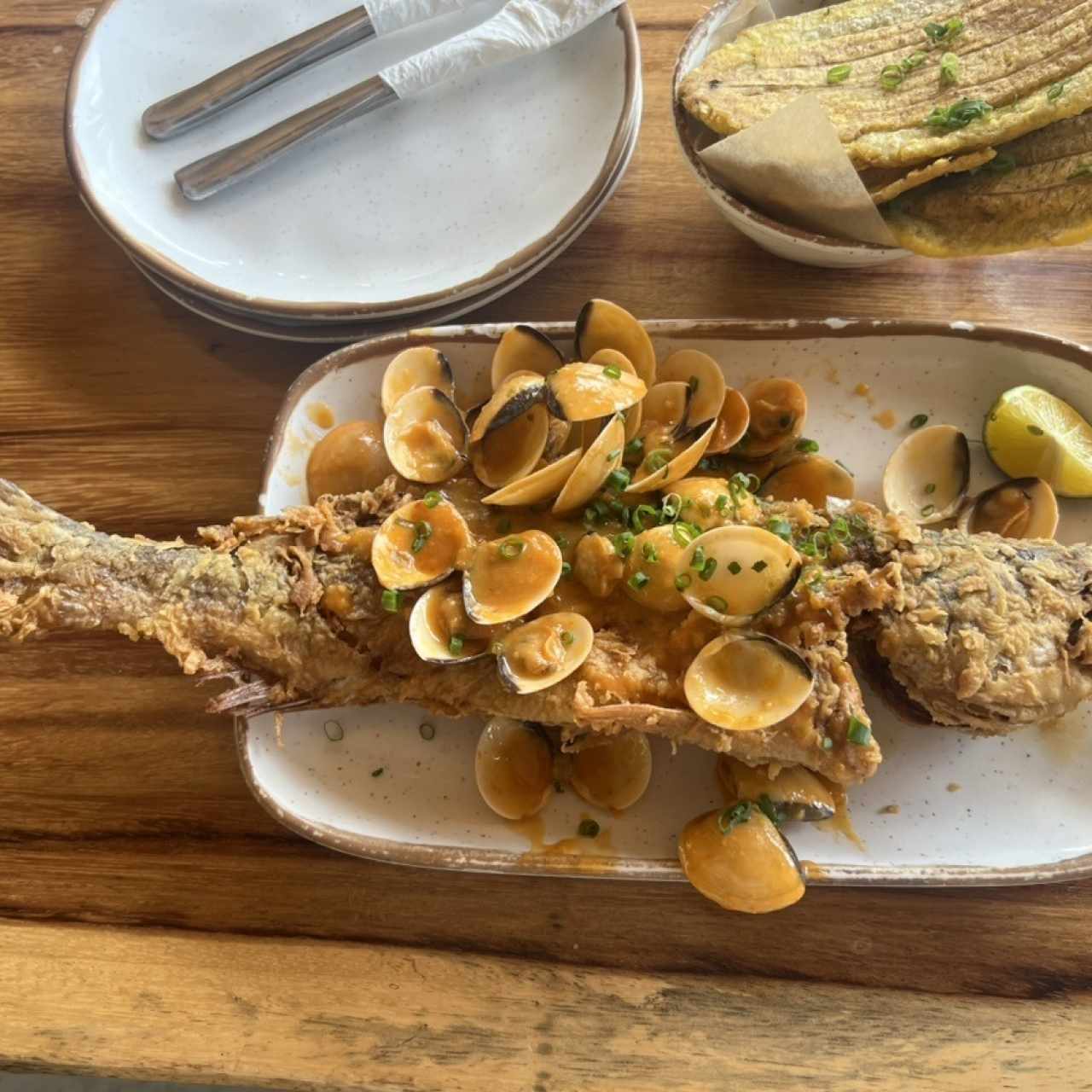 Pescado frito 