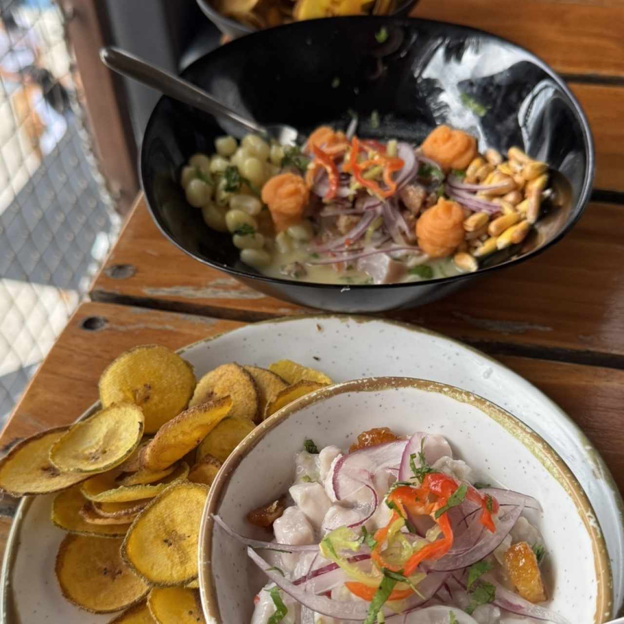 Ceviches - Coco, Yuca Dulce