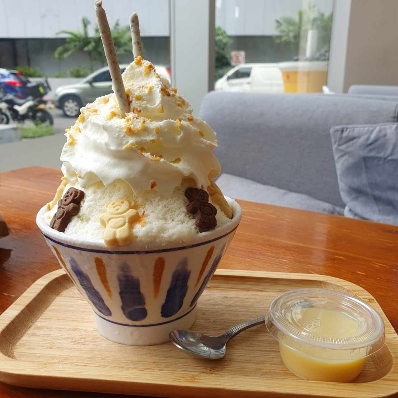 Bingsu de coco