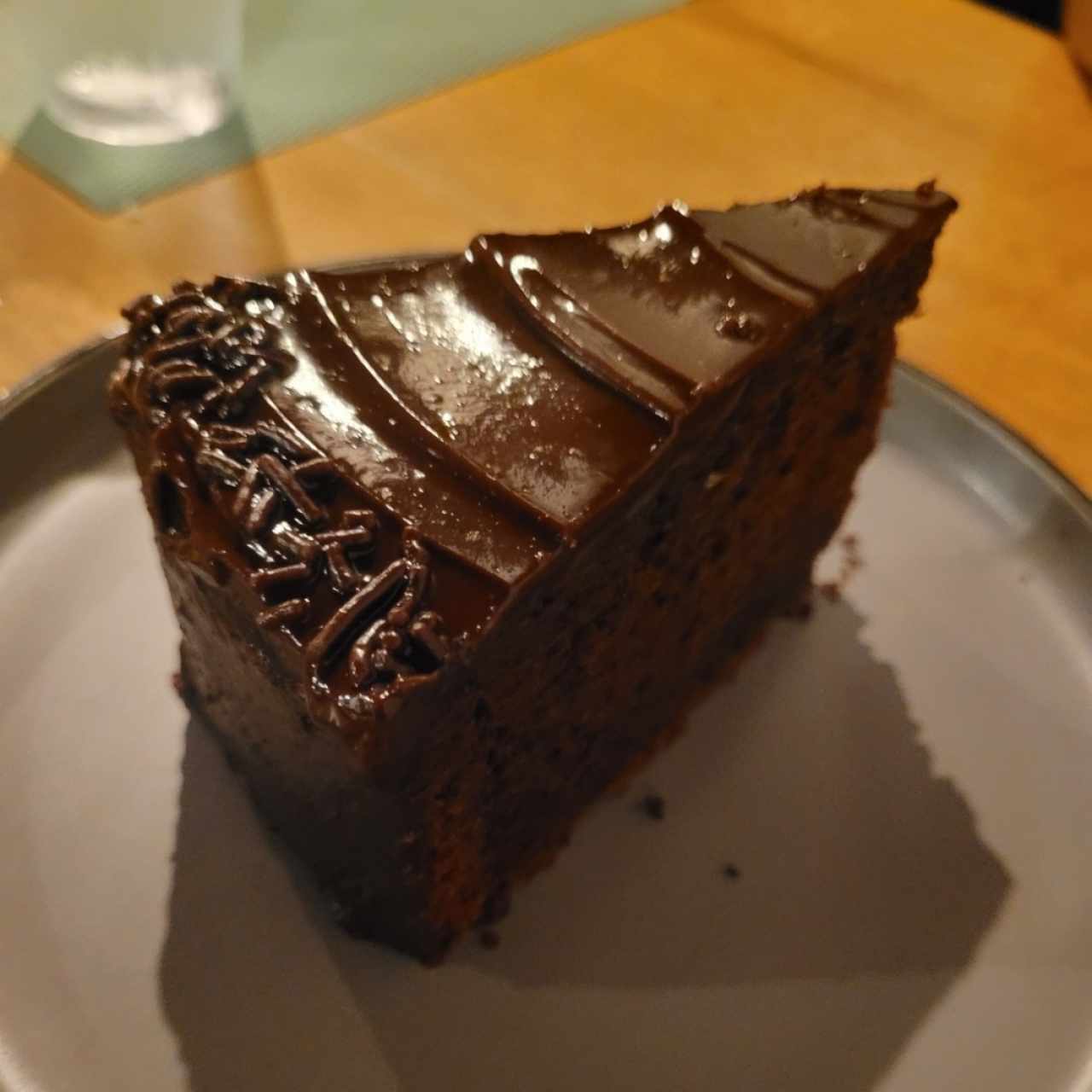 pastel de chocolate