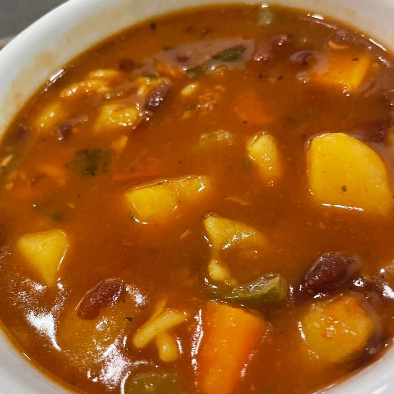 Sopa minestrone