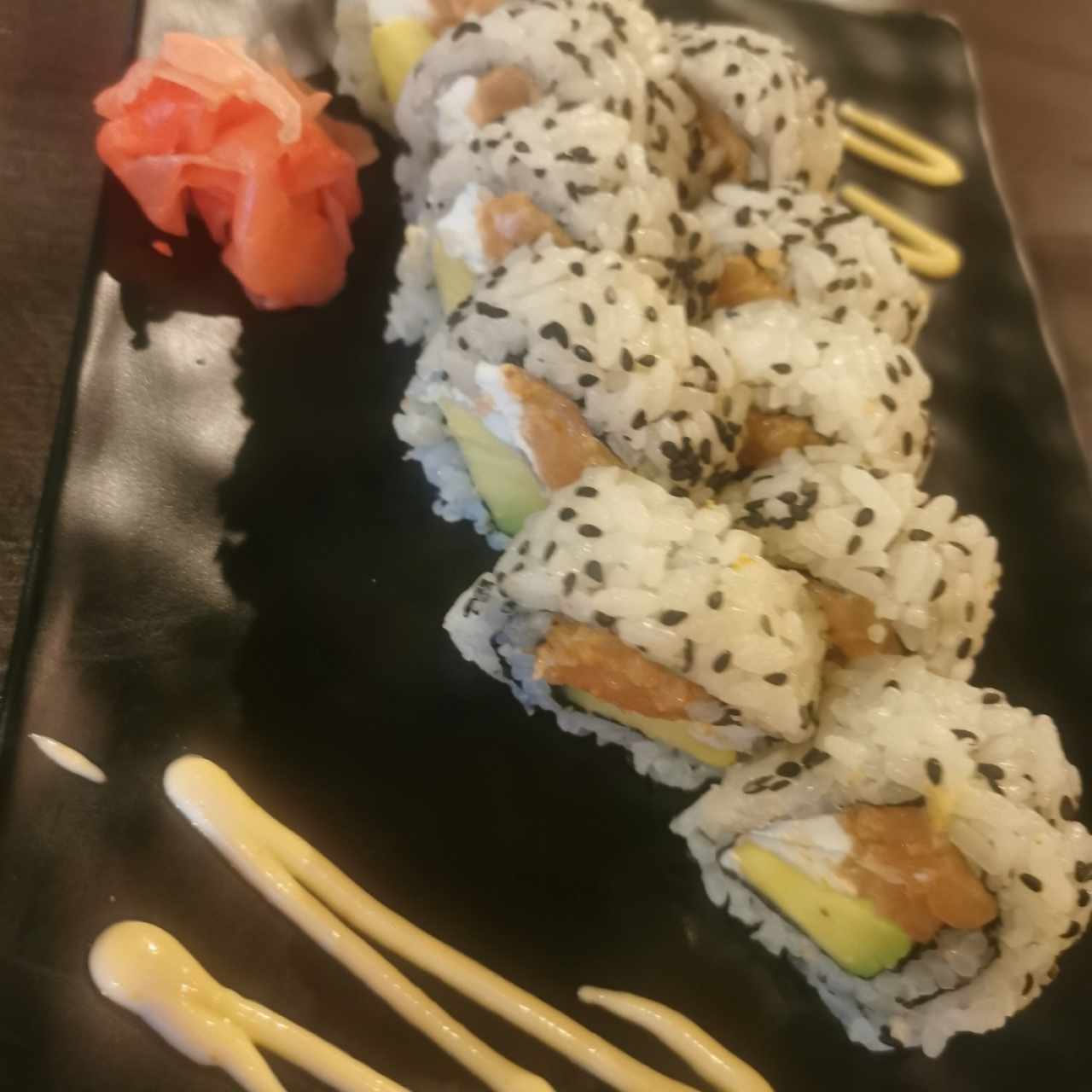 Spicy salmon Maki 😍👍😋