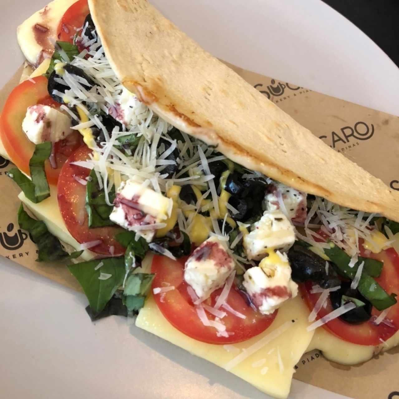 Piadina vegetariana 