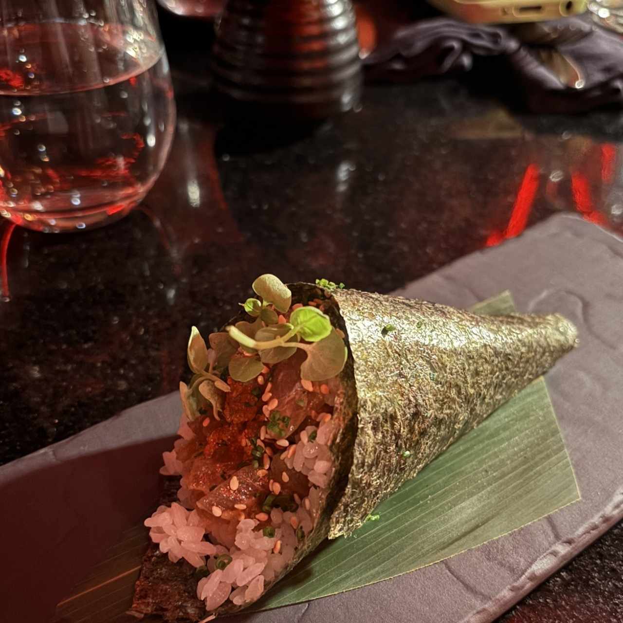 Temaki de atun