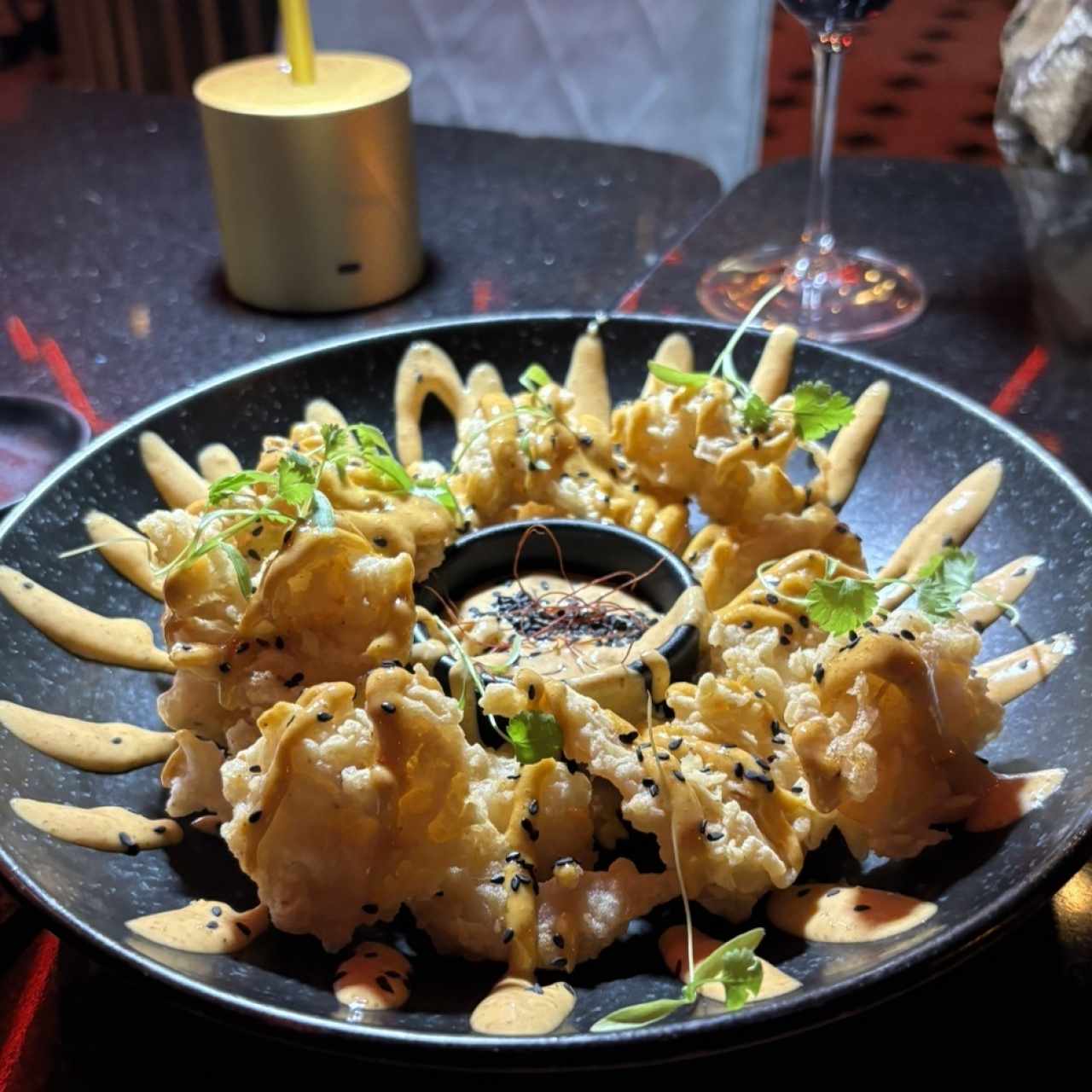 Dragon popcorn shrimp