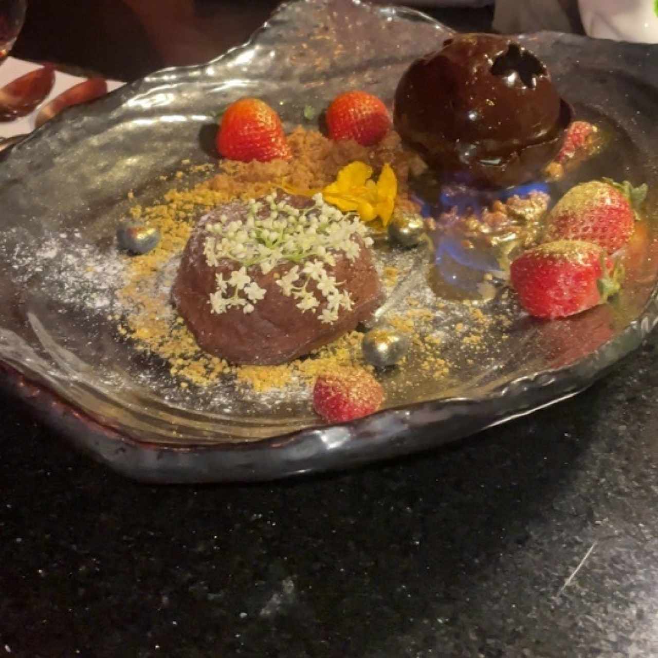 Dessert - FONDANT DE CHOCOLATE