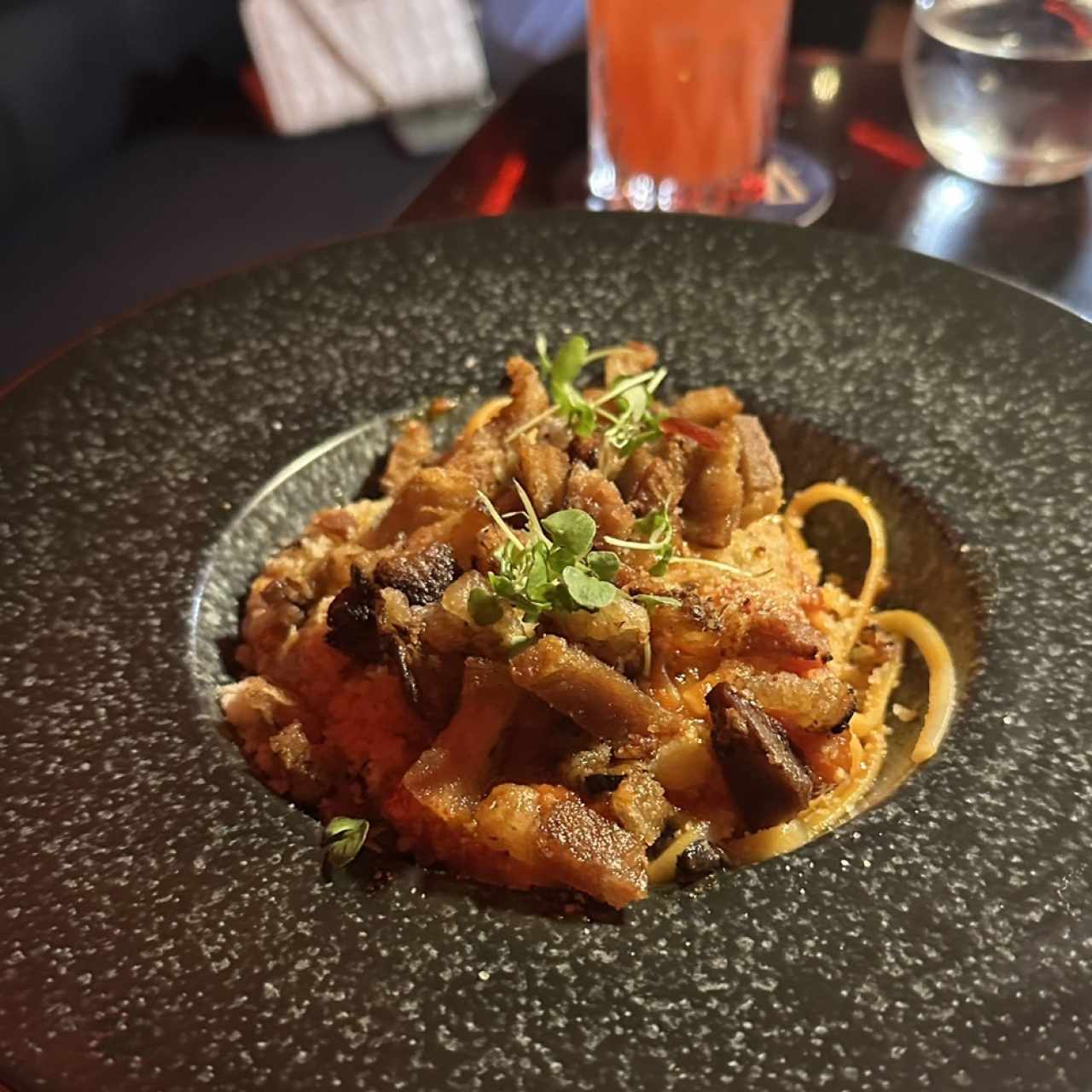 Pasta con Pork Belly