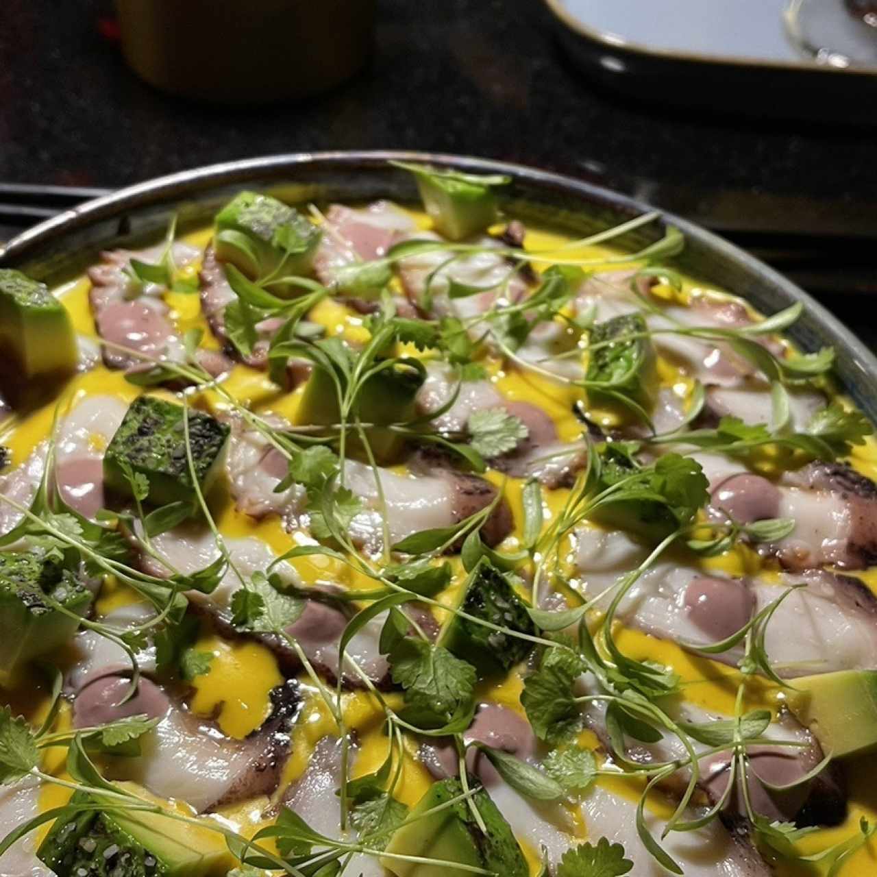 Tiradito de Pulpo