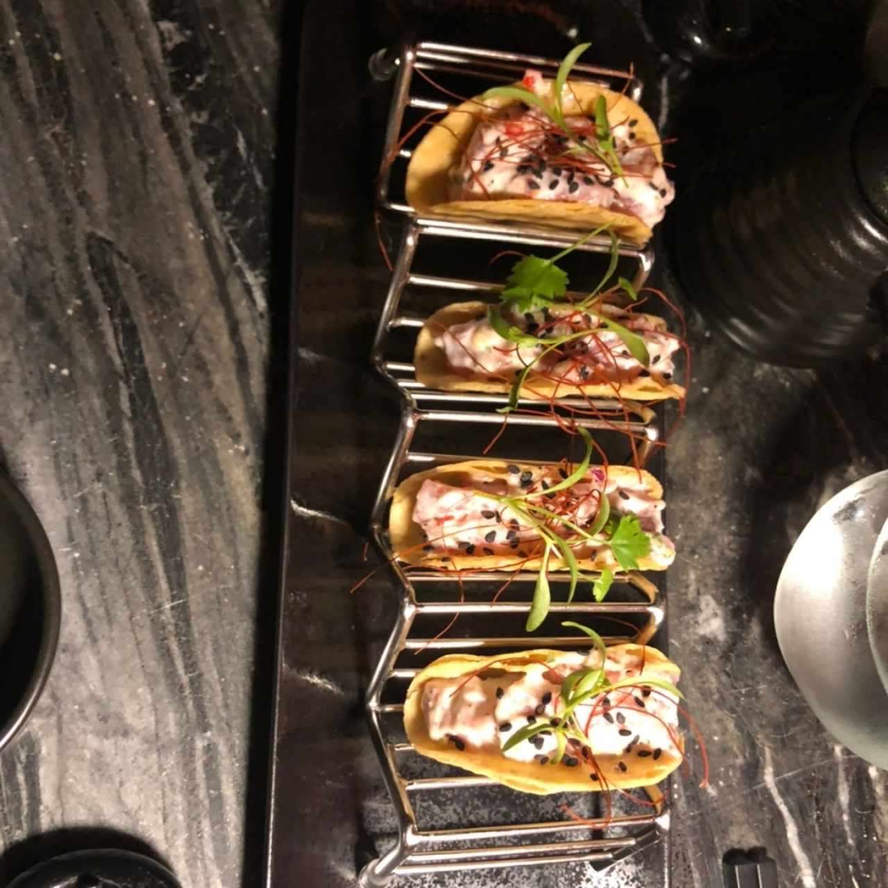 Raw Bar - Tuna Tacos