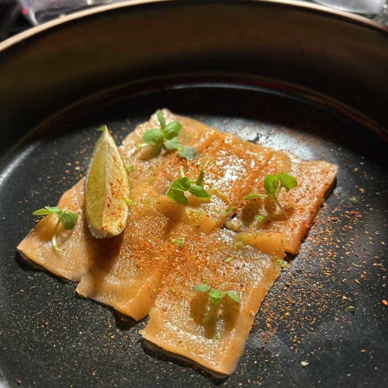 Tiradito de salmon