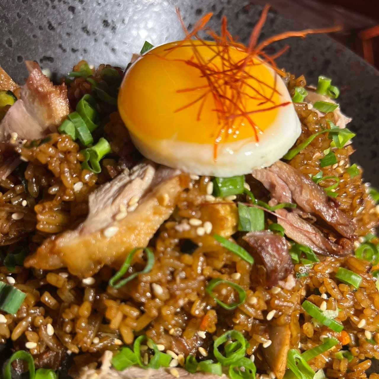  FRIED DUCK RICE