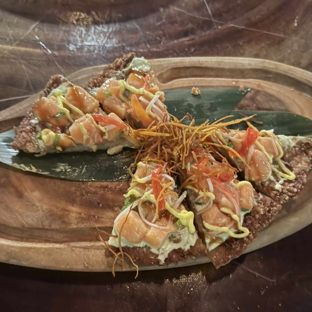 Sushi Pizza (Atún o Salmón)